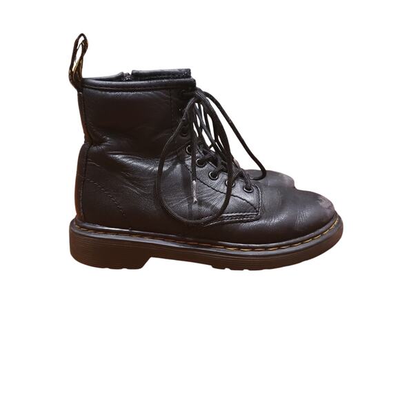 Dr. Martens Junior 1460 Leather Boot Black Size 13 - Picture 4 of 11